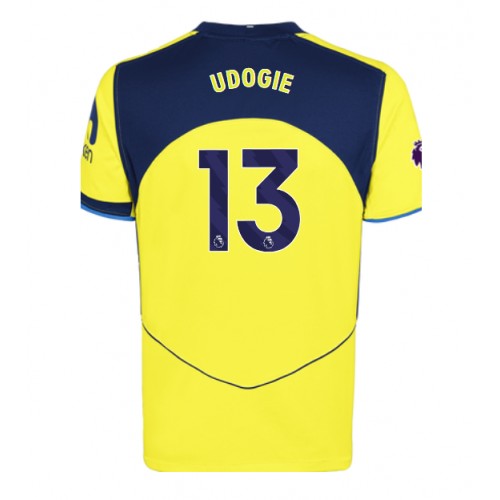 Maglia Calcio Tottenham Hotspur Destiny Udogie #13 Terza Divisa 2025-26 Manica Corta